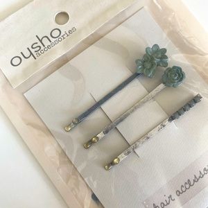 Zara - Oysho || set of 3 hair pins